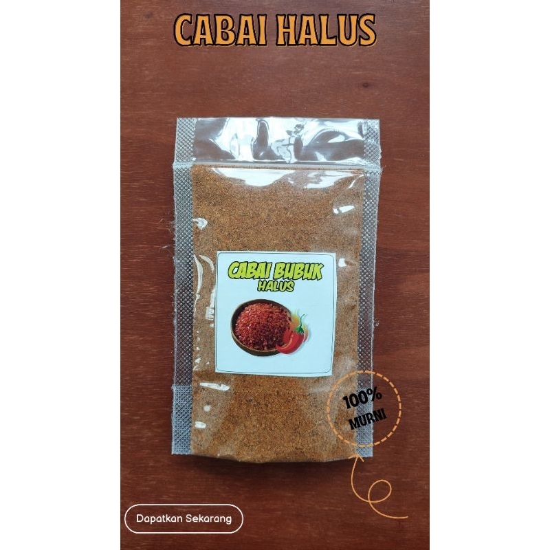 

Cabai Bubuk Halus 50gr