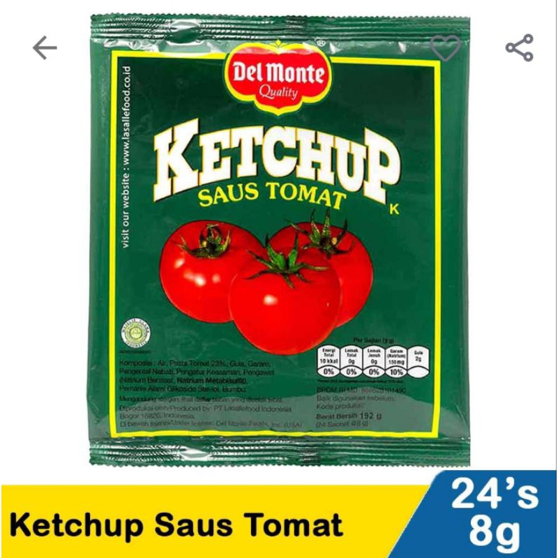 

Delmonte saus tomat/Delmonte saus tomat isi 24/Delmonte saus tomat murah