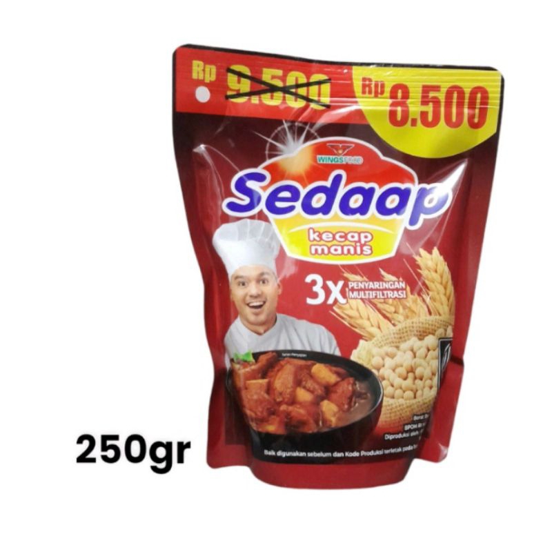 

Kecap Sedap 250gr / Kecap Manis Sedaap