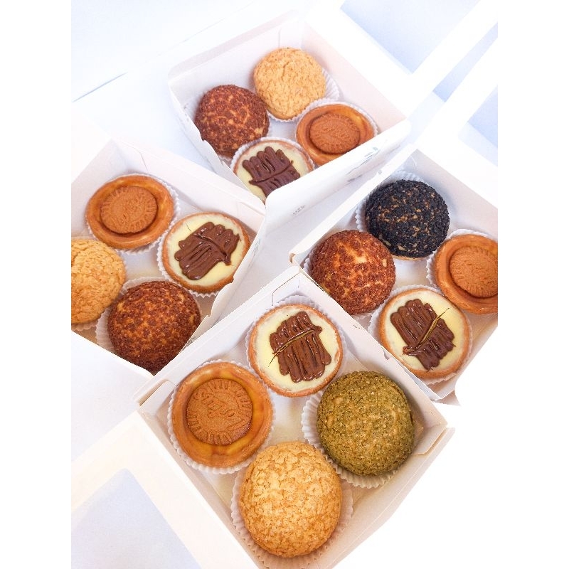 

CHOUX mix CHEESE TART Isi 4 Pcs