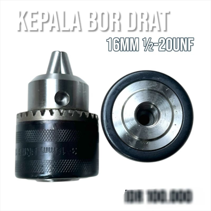 Kepala Bor Drat 16mm ½"x20