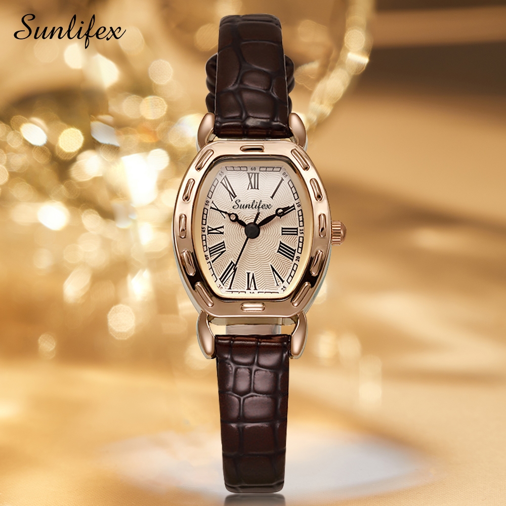 candygurll Sunlifex Jam Tangan nita 3345 ik Korea Panggilan Mini Jam Tangan Cewek