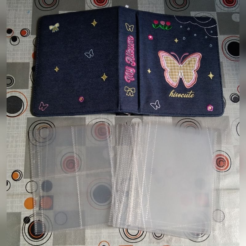 

[BOOKED][JANGAN DI-CO KALAU ANDA BUKAN ORANG YG BERSANGKUTAN] BINDER HISOCUTE DENIM PRELOVED A5 6 RING + FREE SLEEVE BIASA 4P2S 1P1S 20 LEMBAR