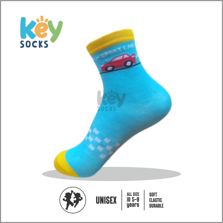 SPORTCAR Kaos kaki anak laki laki 5 tahun / kaos kaki anak tk sd laki laki perempuan