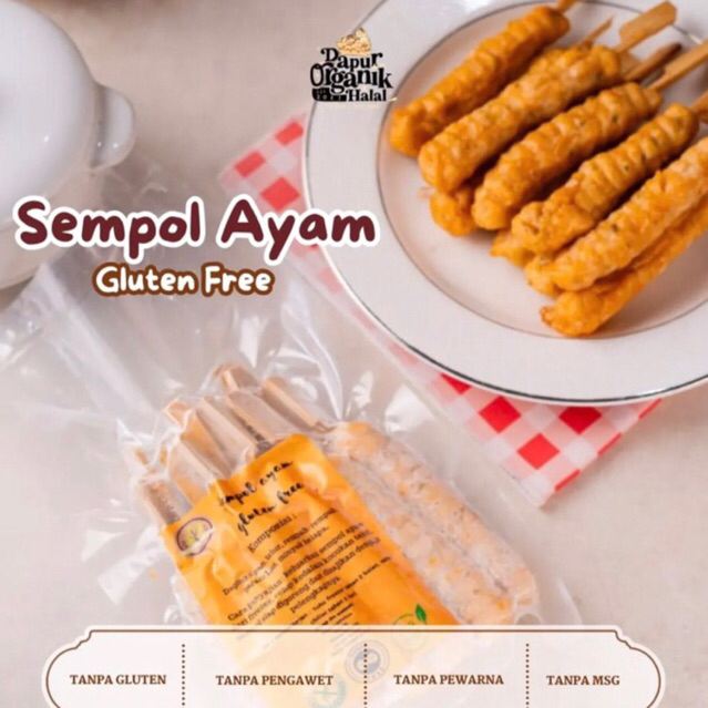 

SEMPOL AYAM DAPUR ORGANIC HALAL Non MSG Gluten FREE