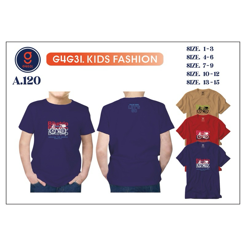 KAOS ANAK GUGEL PENDEK MURAH