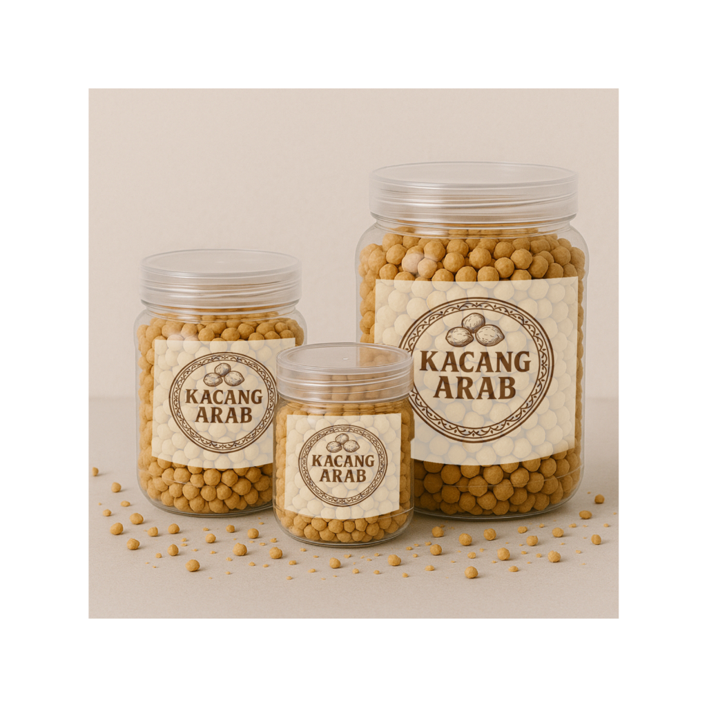 

Kacang Arab toples Premium Gurih dan renyah 100gr siap makan terbaik hampers oleh-Oleh mekah Haji umroh
