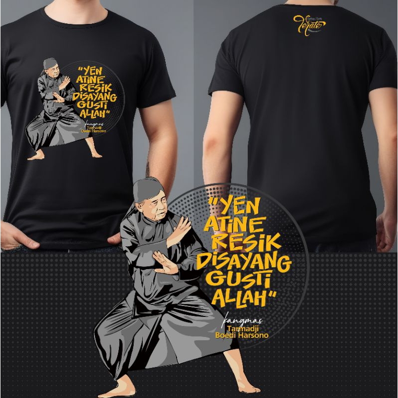 Kaos SH Terate "Yen Atine Ki Resik" Mas Tarmadji