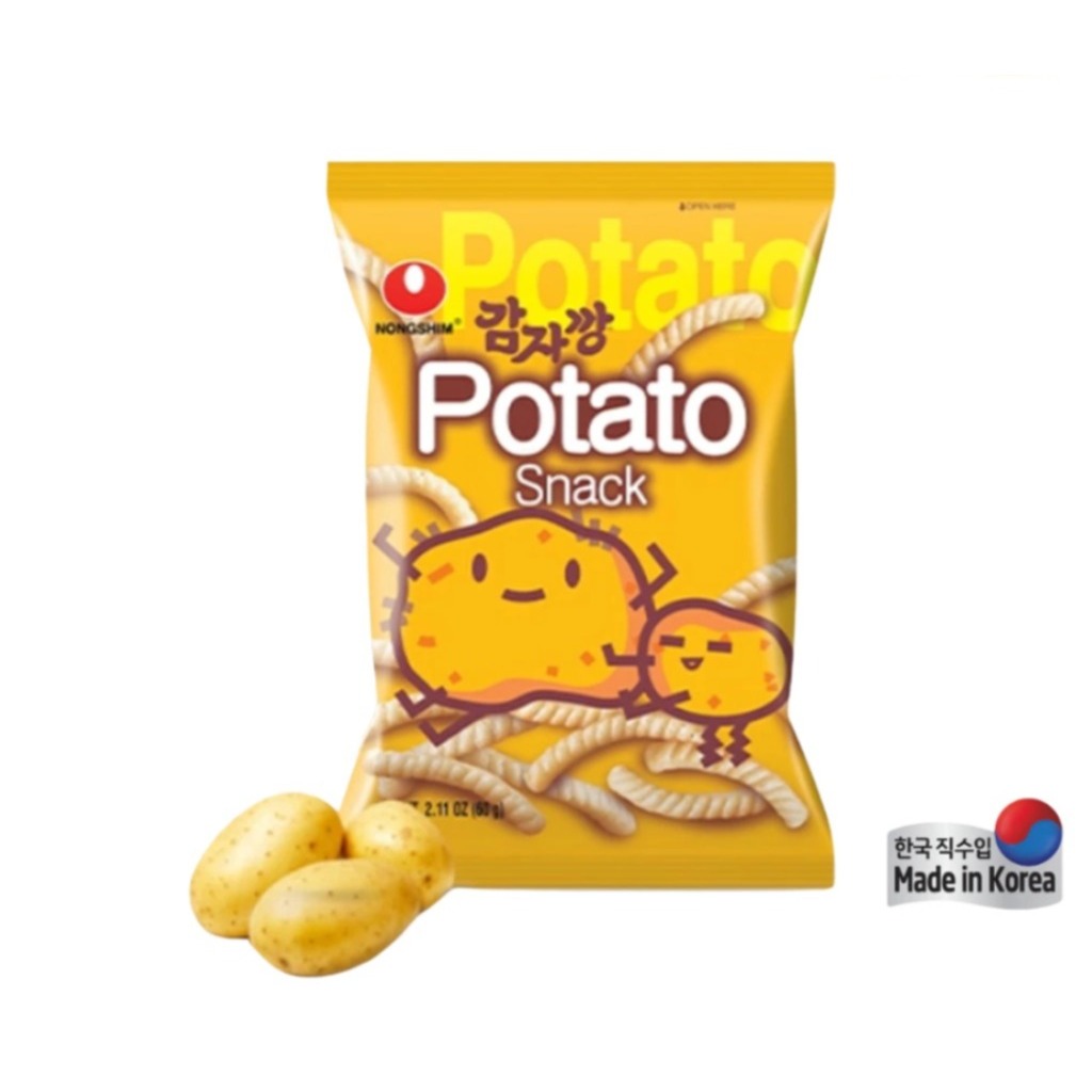 

NONGSHIM - POTATO SNACK 55gr Made in Korea [Korean Snack Rasa Kentang] [NONGSHIM - SNACK IMPORT KOREA]-