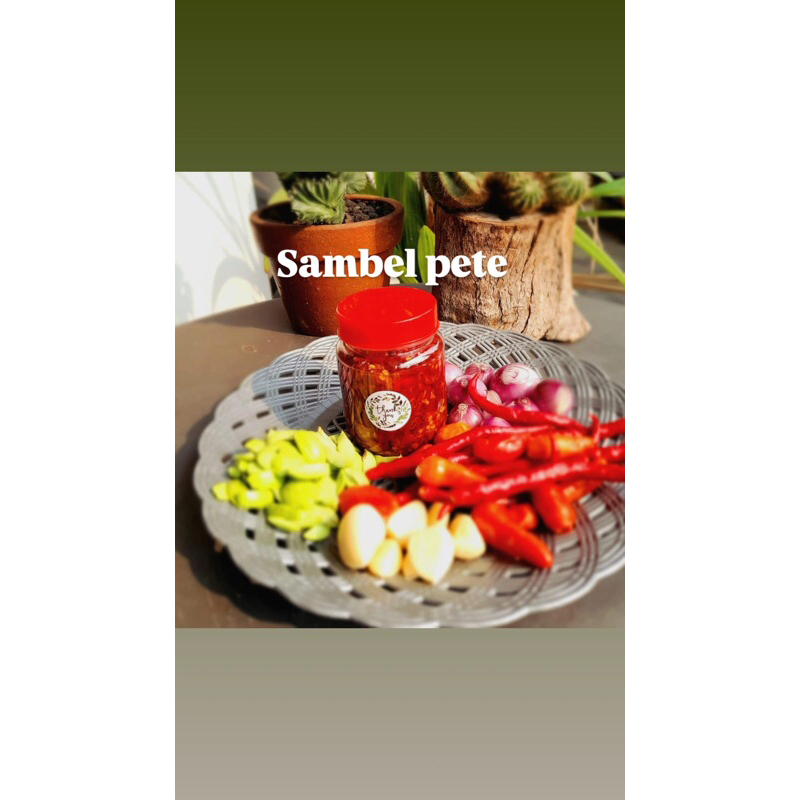 

sambal pete