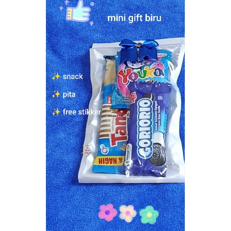 

mini snack gift BIRU/mini hampers/mini gift