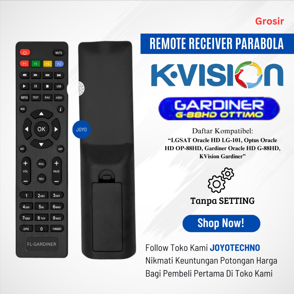 Remote Receiver Parabola  Lgsat Optus Gardiner Oracle HD OP-88HD Premium