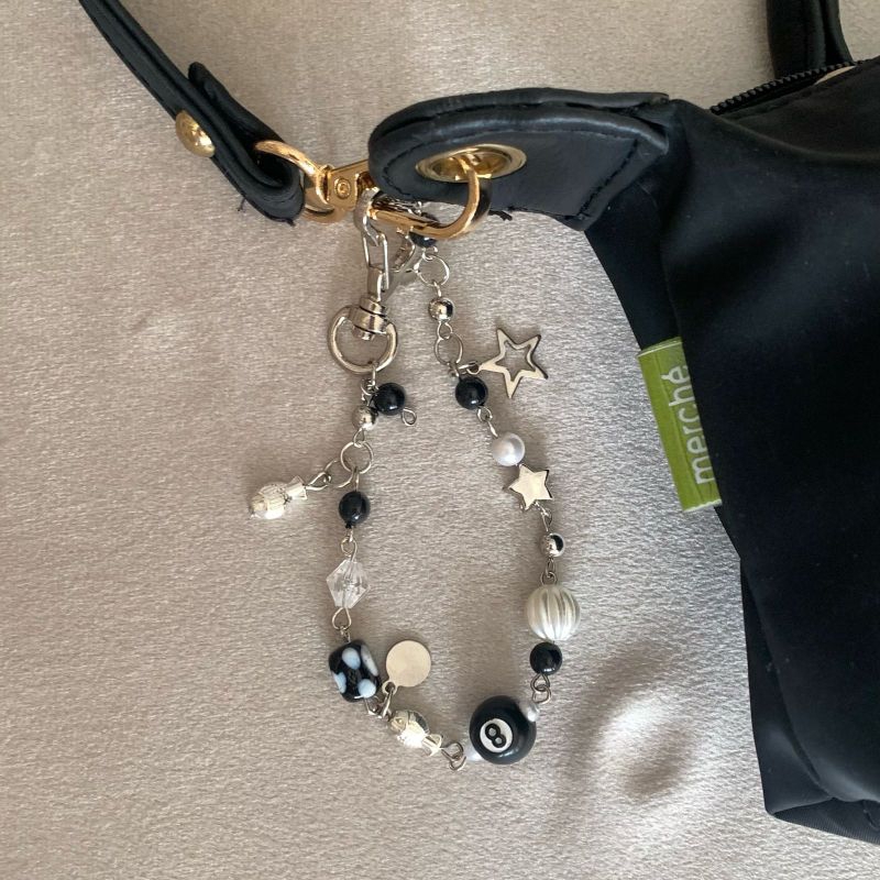 Billiard Beads Keychain 2