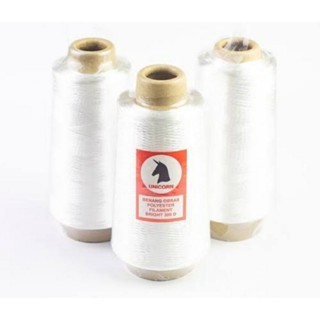 Benang Obras Unicorn Gilap Mini 5000 Yrd Kecil Per Biji