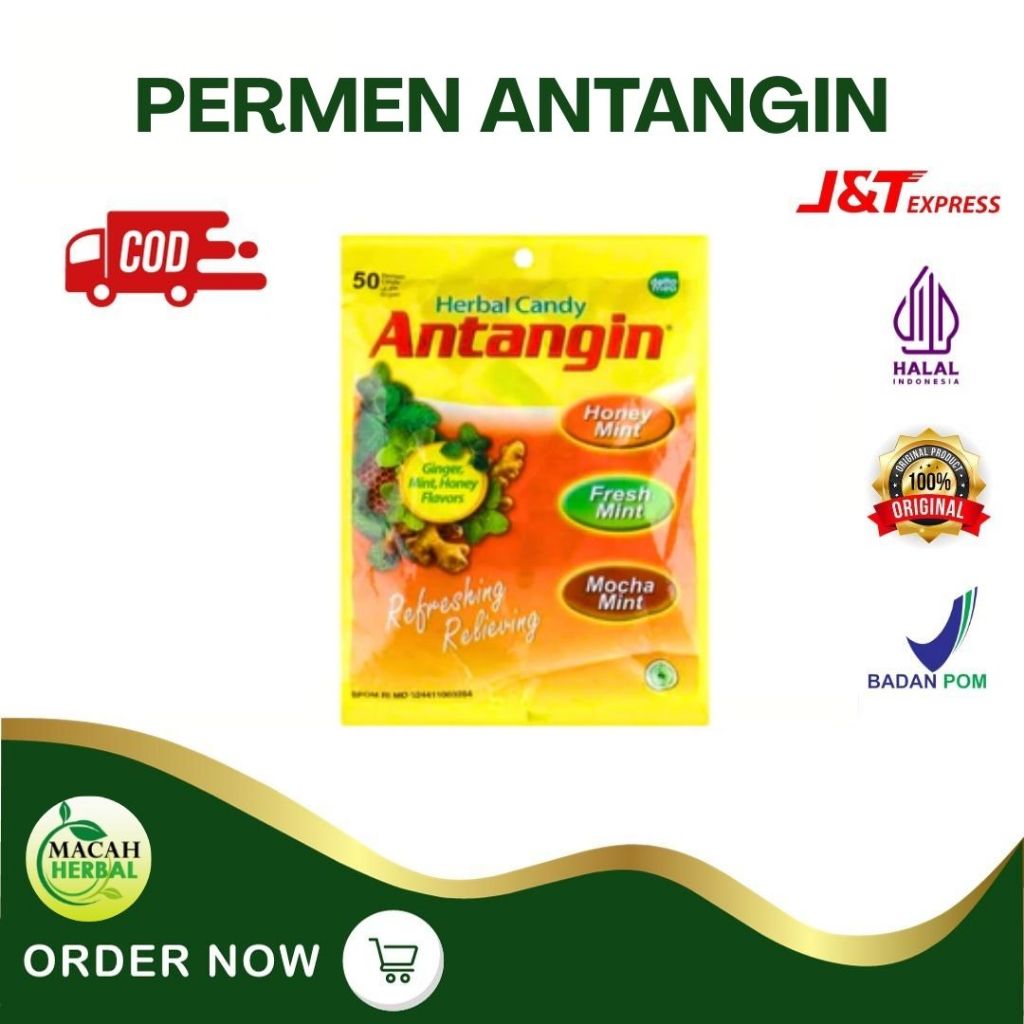 

PERMEN ANTANGIN ORIGINAL HERBAL CANDY ORIGINAL - PERMEN HANGAT ISI 50 BUTIR
