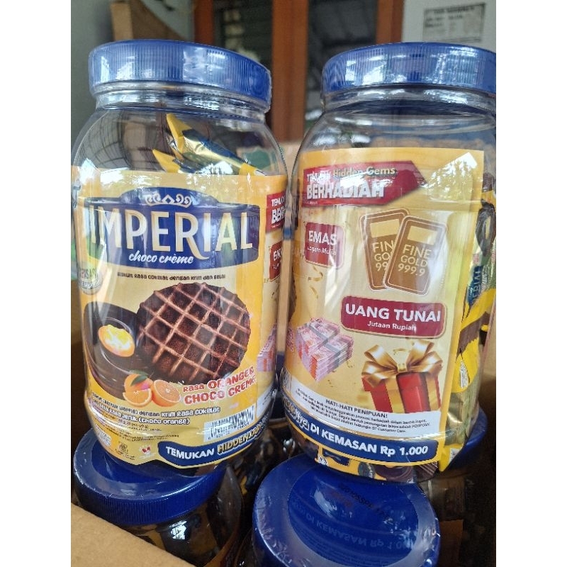 

Imperial Toples Rasa Orange Choco Creme (1toples isi 20pcs)