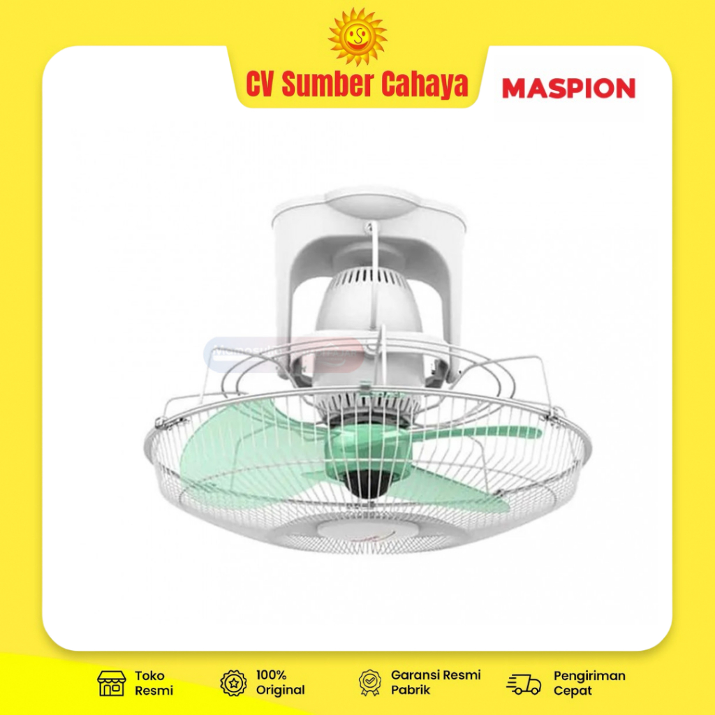 Maspion Orbit Fan / Kipas Angin Plafon Gantung 16" (40cm) MOF-401P MOF 401P