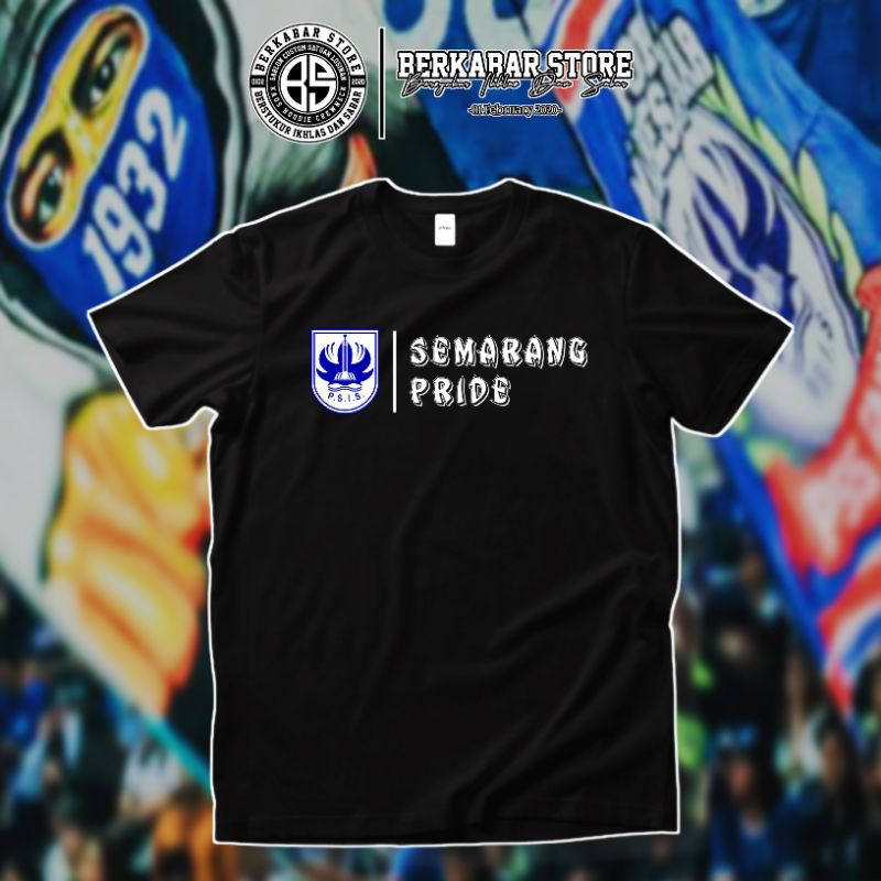 Kaos Casuals PSIS Semarang Pride 1932 [Plastisol] •BerkabarStore•