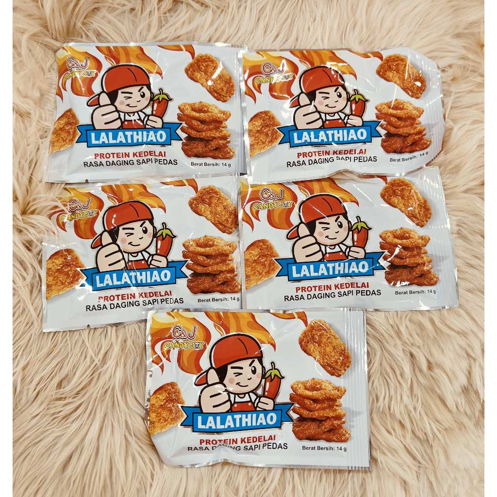 

Lalathiao Putih Protein Kedelai, 05Pcs
