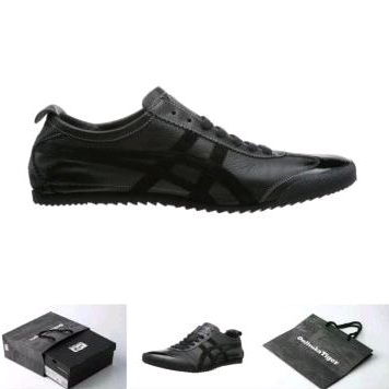 Sepatu Onitsuka Tiger Deluxe Triple Black Japan Made