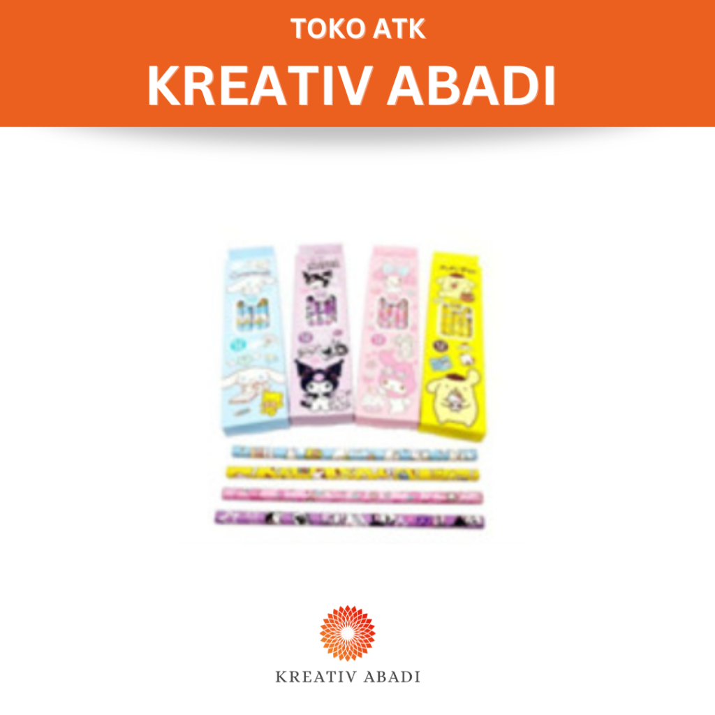 

Pensil HB Karakter Sanrio JX-66-3 SR