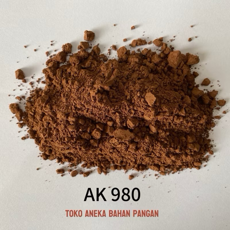 

ANEKA KAKAO COCOA POWDER AK 980 DARK COKELAT /AK 902 SEMI BLACK 5 Kg coklat bubuk
