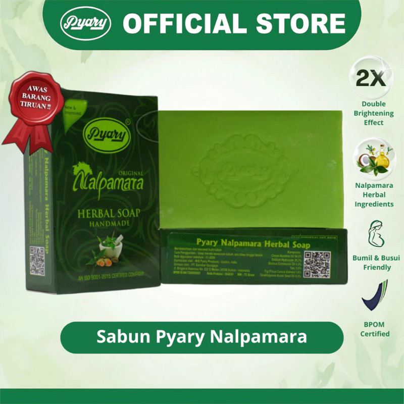 UB-  NALPAMARA Sabun Arab PYARY Nalpamara Soap Original BPOM BY PT SANOBAR GUNAJAYA