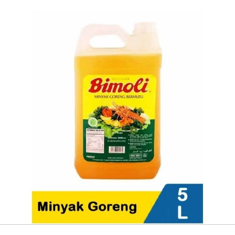 

Bimoli minyak goreng 5 liter jerigen original