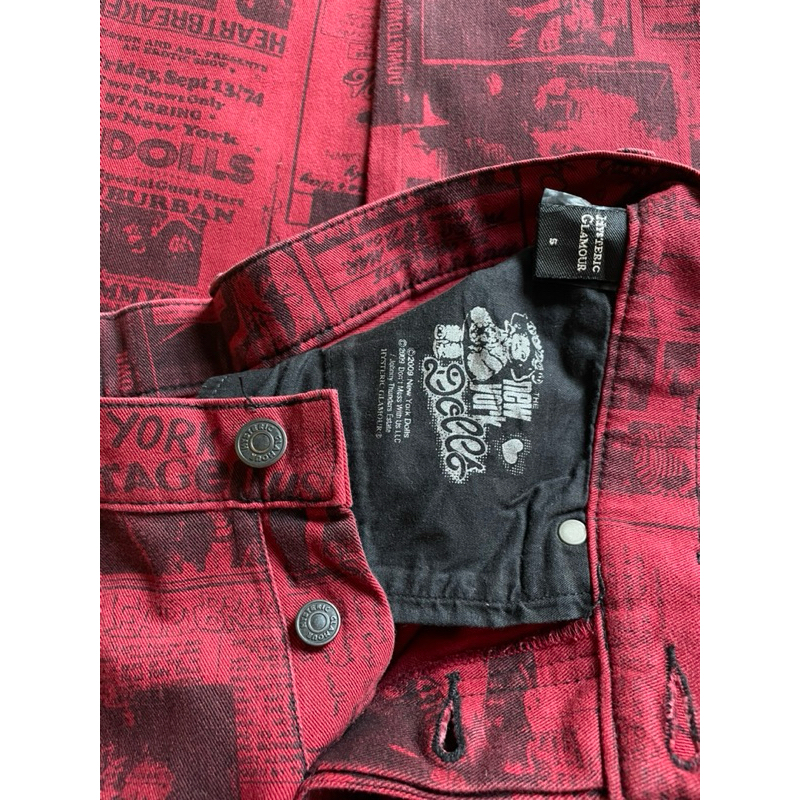 hysteric glamour x New York dolls pants