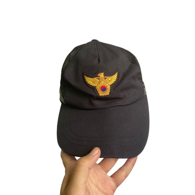 Patrol Caps Topi Lapangan Korean National Police Polisi Korea Dengan Reflektif (12)