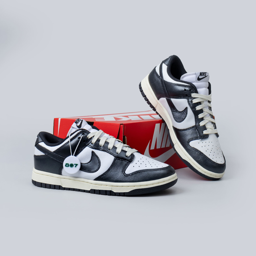 Dunk Low Vintage Panda Black White