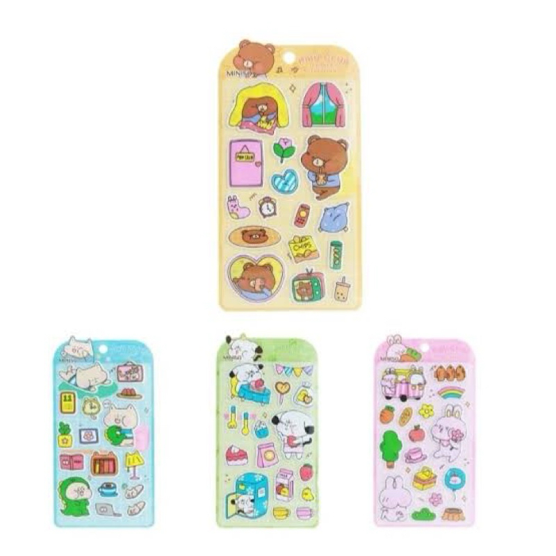 

Miniso Sticker Pibu Club / Stiker mainan anak