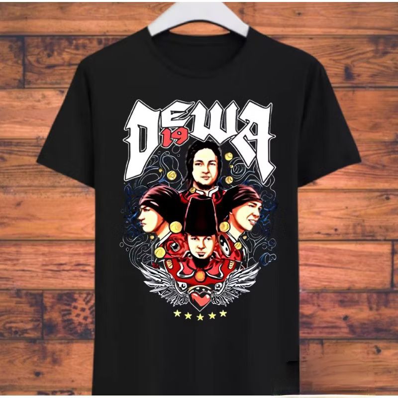 Kaos Dewa 19 konser Anniversary 30 kota cotton combad 24s