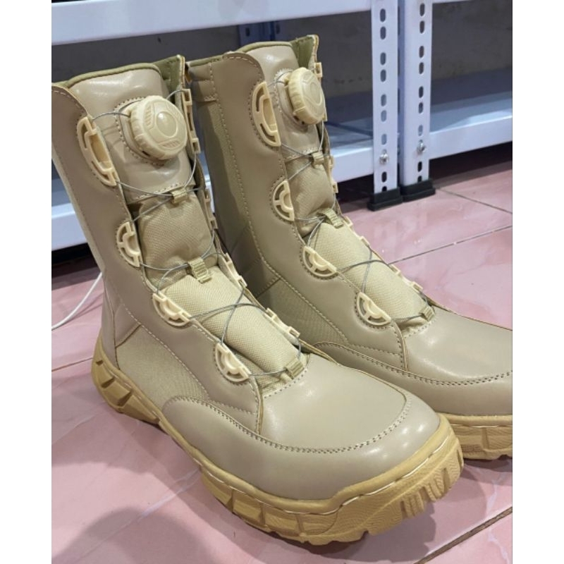 SEPATU PDL PNS KEMENHAN CREAM TALI PUTAR SEPATU PDL KEMENHAN