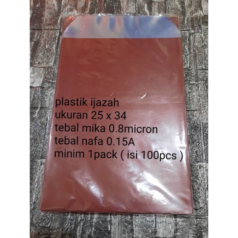 

kantong ijazah dan KK dan berkas-berkas lainnya