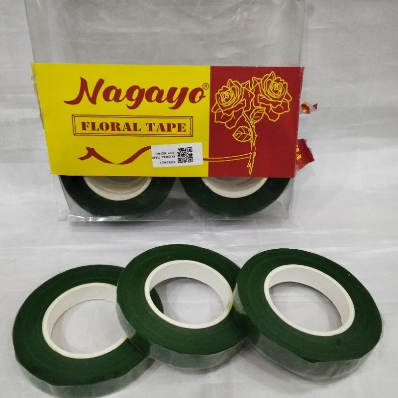 

(PER BIJI)Floral Tape 30 yard/Selotif Bunga Daun Hijau