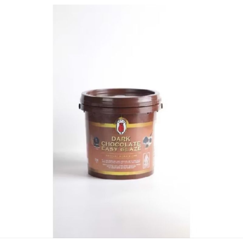 TULIP EASY GLAZE DARK CHOCOLATE 1KG /TULIP