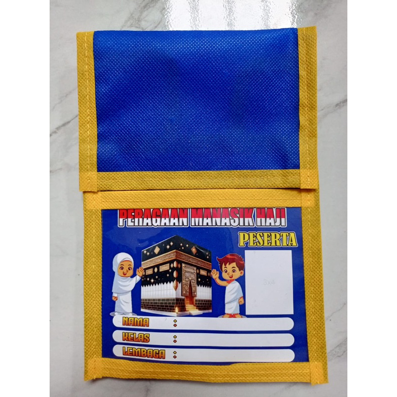 Tas manasik Haji anak bonus gambar kabah