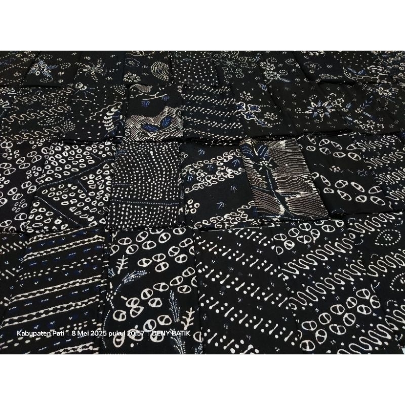 JARIK JARIT TAPIH KAIN PANJANG BATIK TULIS ASLI BAKARAN KLASIK KHAS PATI