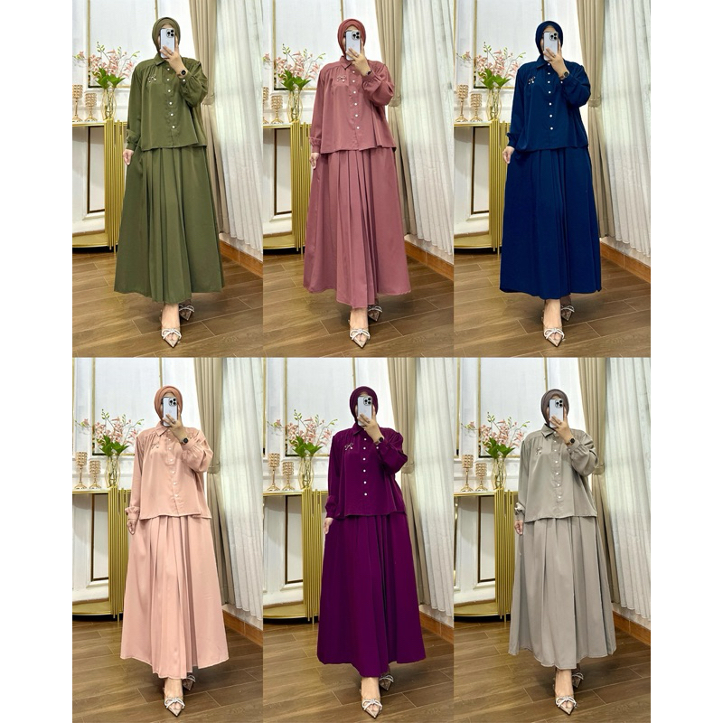 AKA DESIGN ORIGINAL READY STELAN ROK MARBELLA TERBARU BEST SELLER