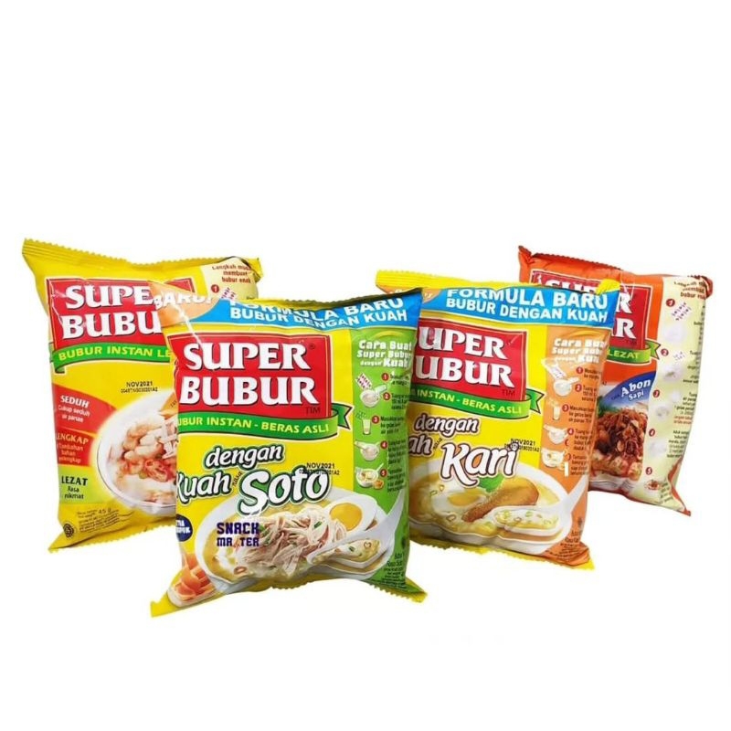 

Super Bubur 1 Rtg 5 Pcs 49 Gram