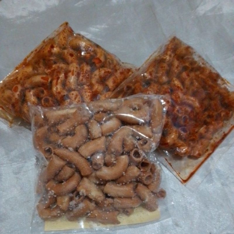 

BESTSELLER! MAKARONI BANTET 3RASA (harga) per 1 pcs )50g, tersedia rasa: original, pedas, dan extra pedas! rasa nampol gaakan nyesel!!!