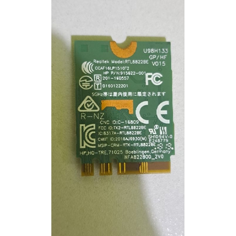 Wifi Card Realtek RTL8822BE