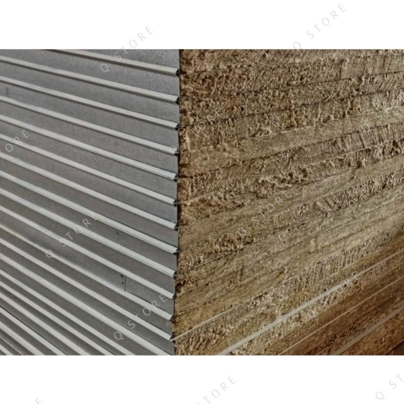Sandwich Panel Rockwool 5 x 119 x 240cm - Dinding