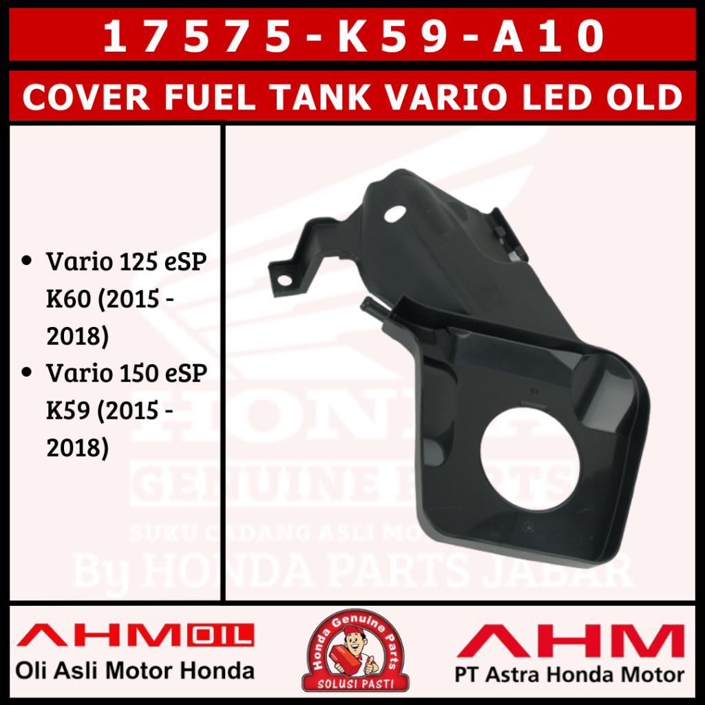 Cover Fuel Tank Vario125/150 Led Old 2015 - 2018 K60/K59 17575K59A10