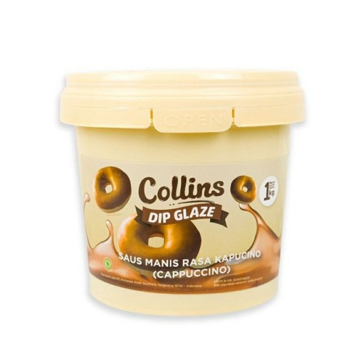 

Collins Dip Glaze 1kg Topping for Donat, Pisang, Nugget - Rasa Lengkap