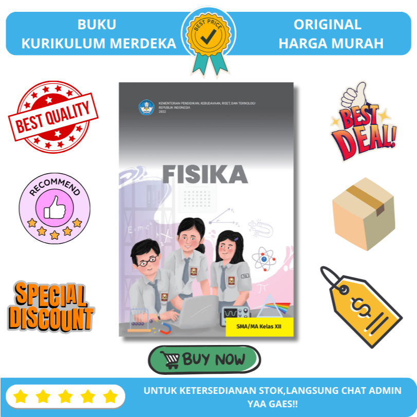 BUKU SISWA FISIKA KURIKULUM PENGGERAK-MERDEKA KELAS 12 SMA/SMK