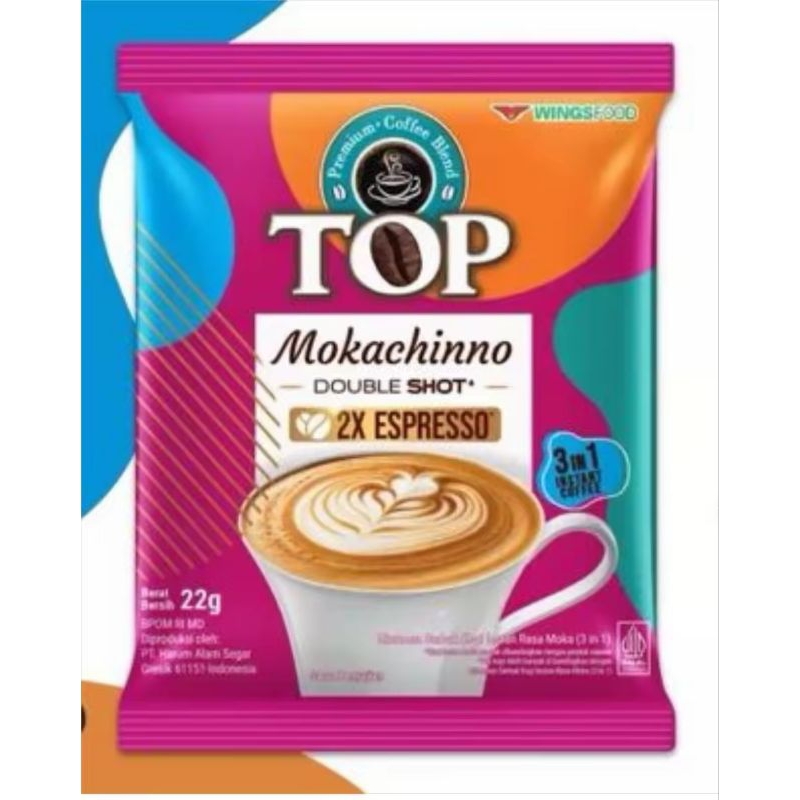 

Top Coffee Mokachinno 3 in 1 6 sachet