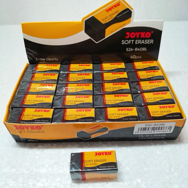 

Penghapus ujian soft eraser exam Kecil JOYKO 526 B40 BL