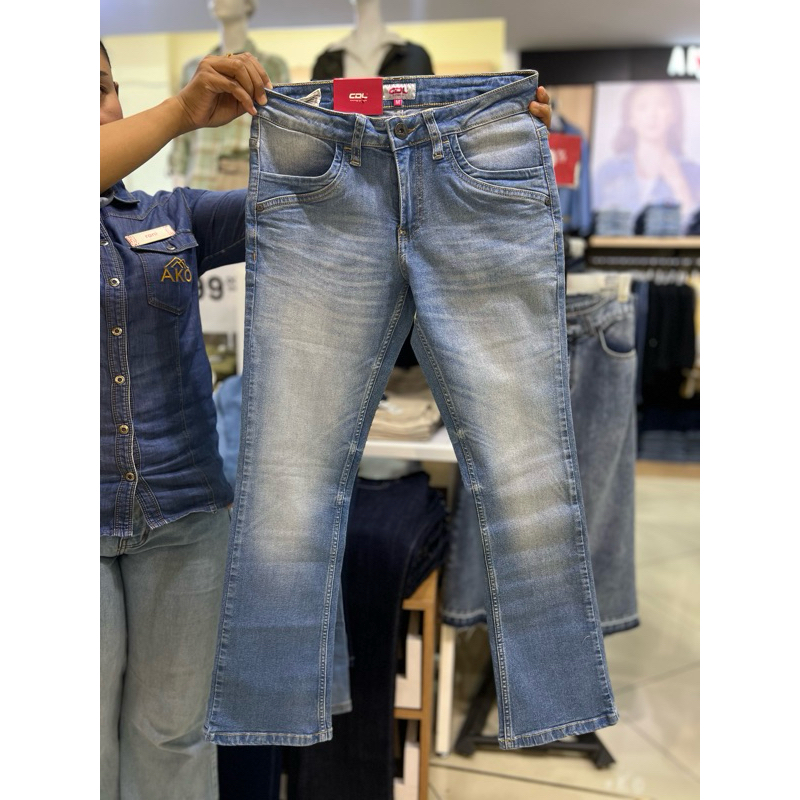 CARDINAL GIRL - Celana Jeans Cutbray CDL Girl New In